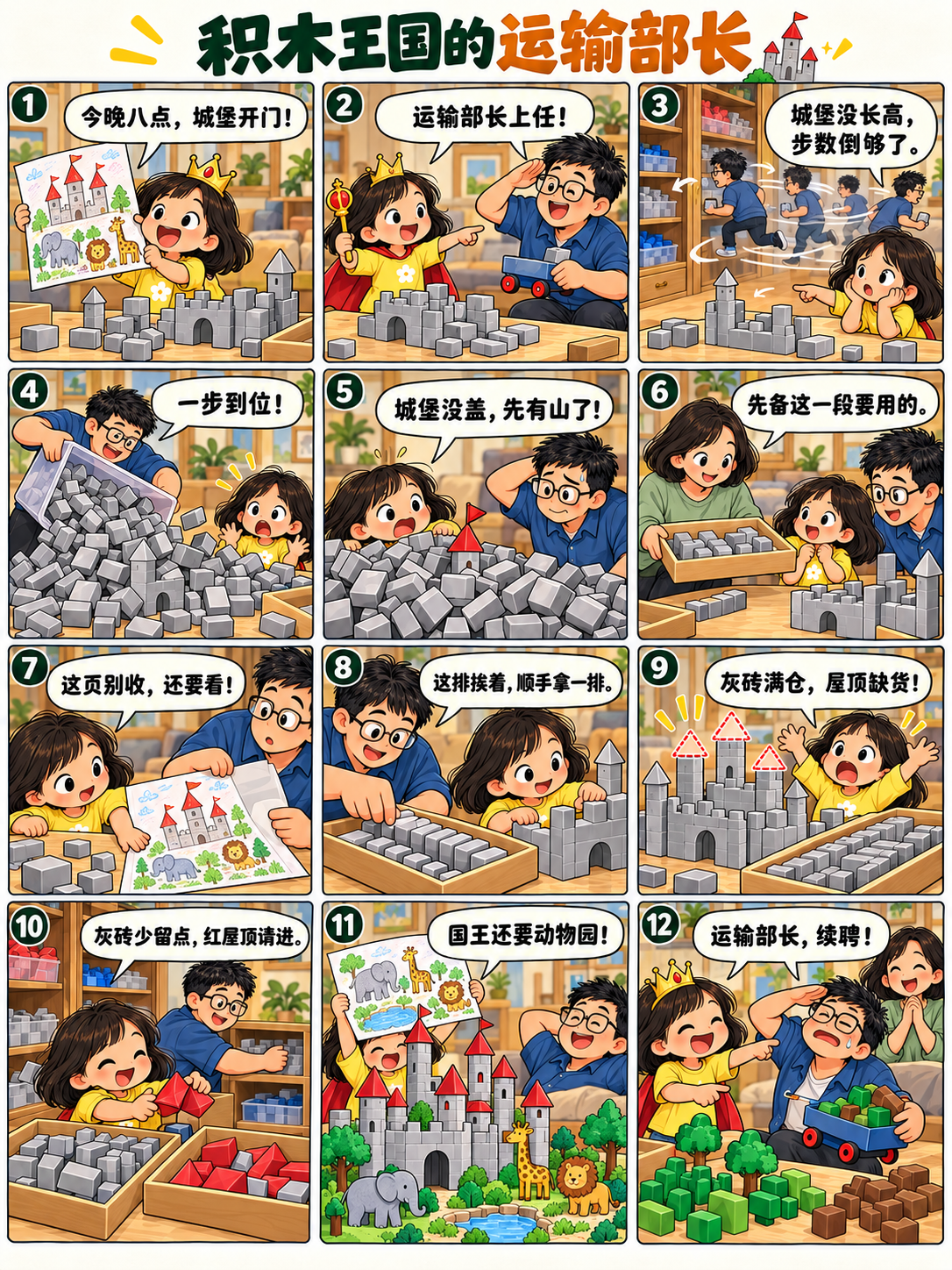 积木王国的运输部长
