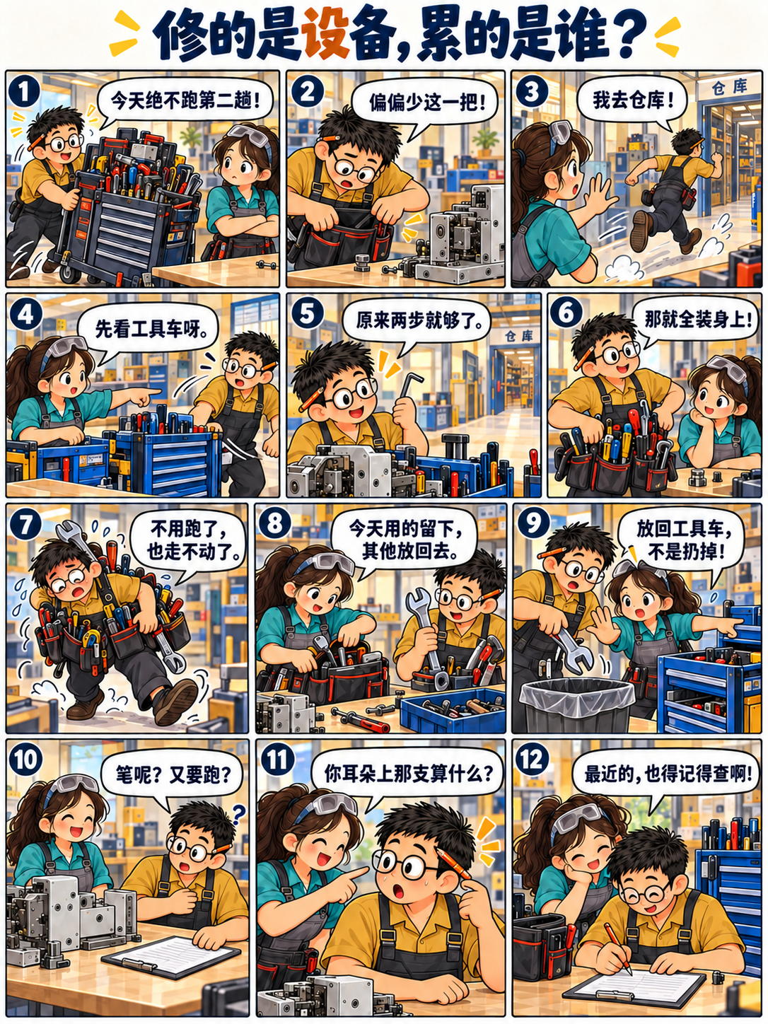 修的是设备，累的是谁？